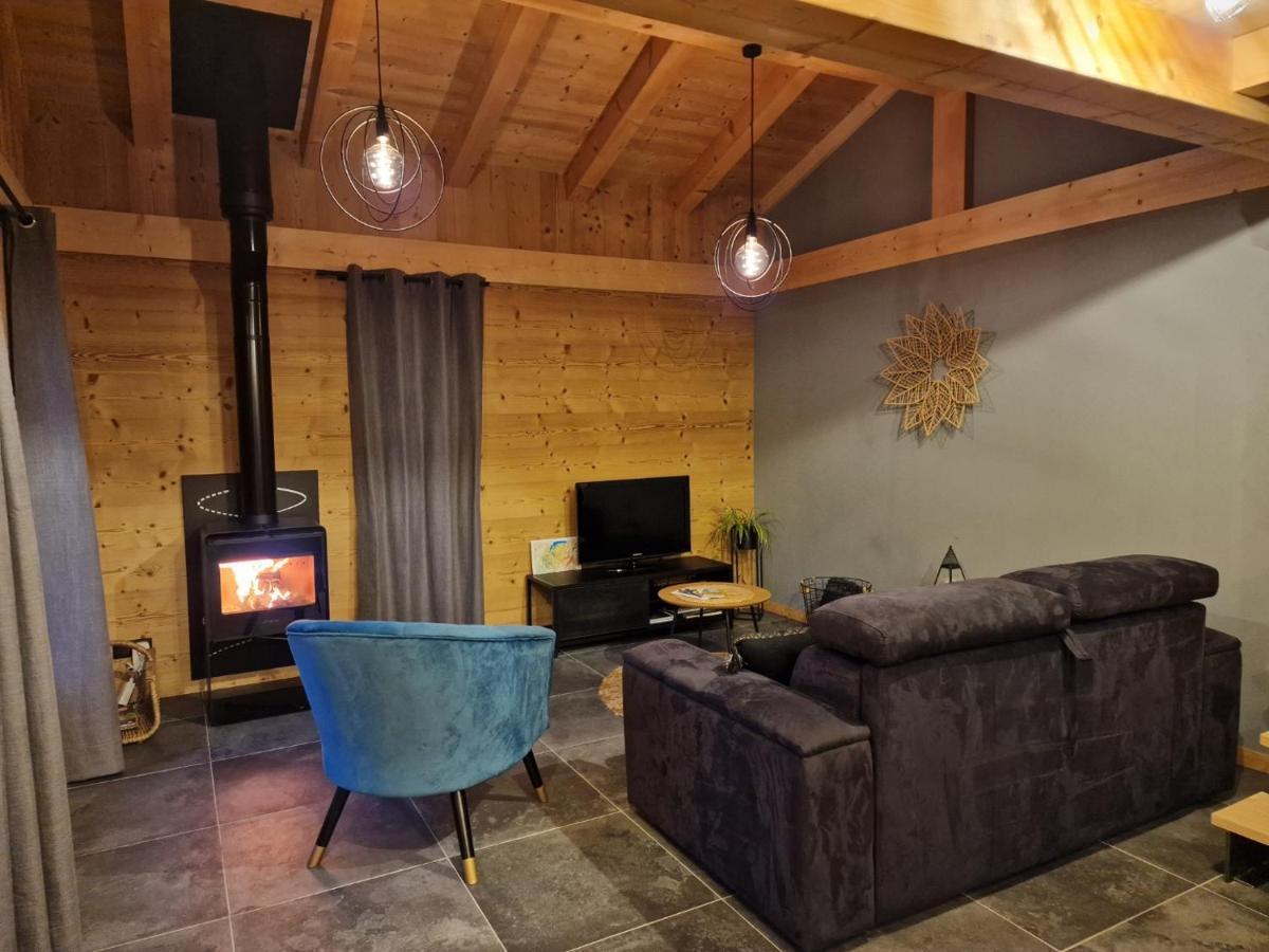 Chalet Cosy Et Moderne Vue Montagnes Seytroux Εξωτερικό φωτογραφία